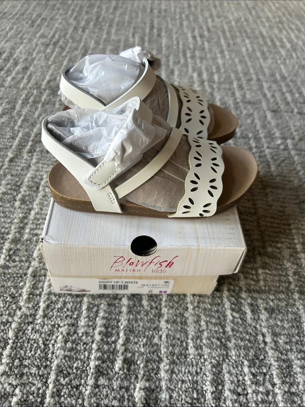 Blowfish Kids' Giddy Up Footbed Sandal 8